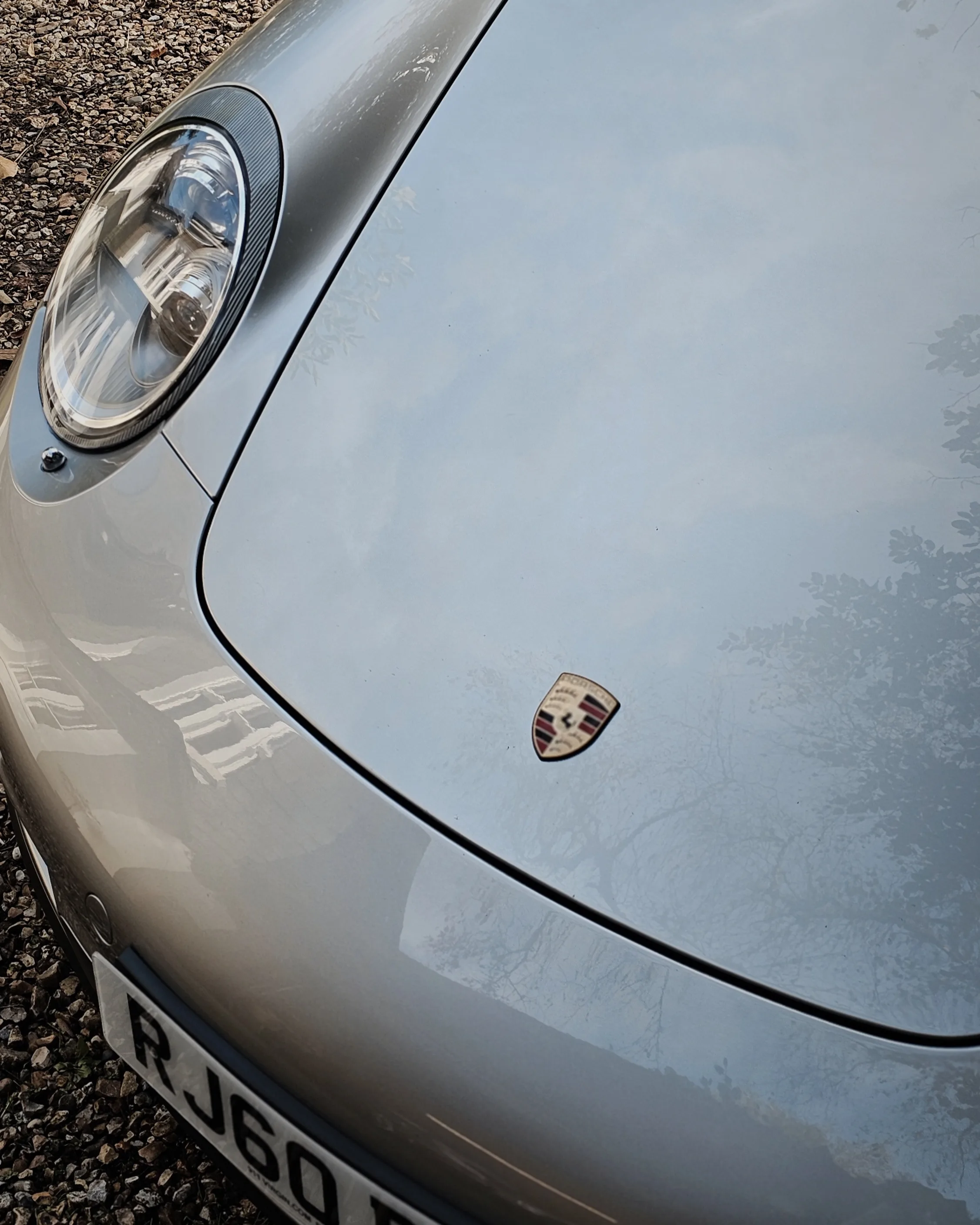 Finished Ceramic Coating on Porsche GTS Plymouth
